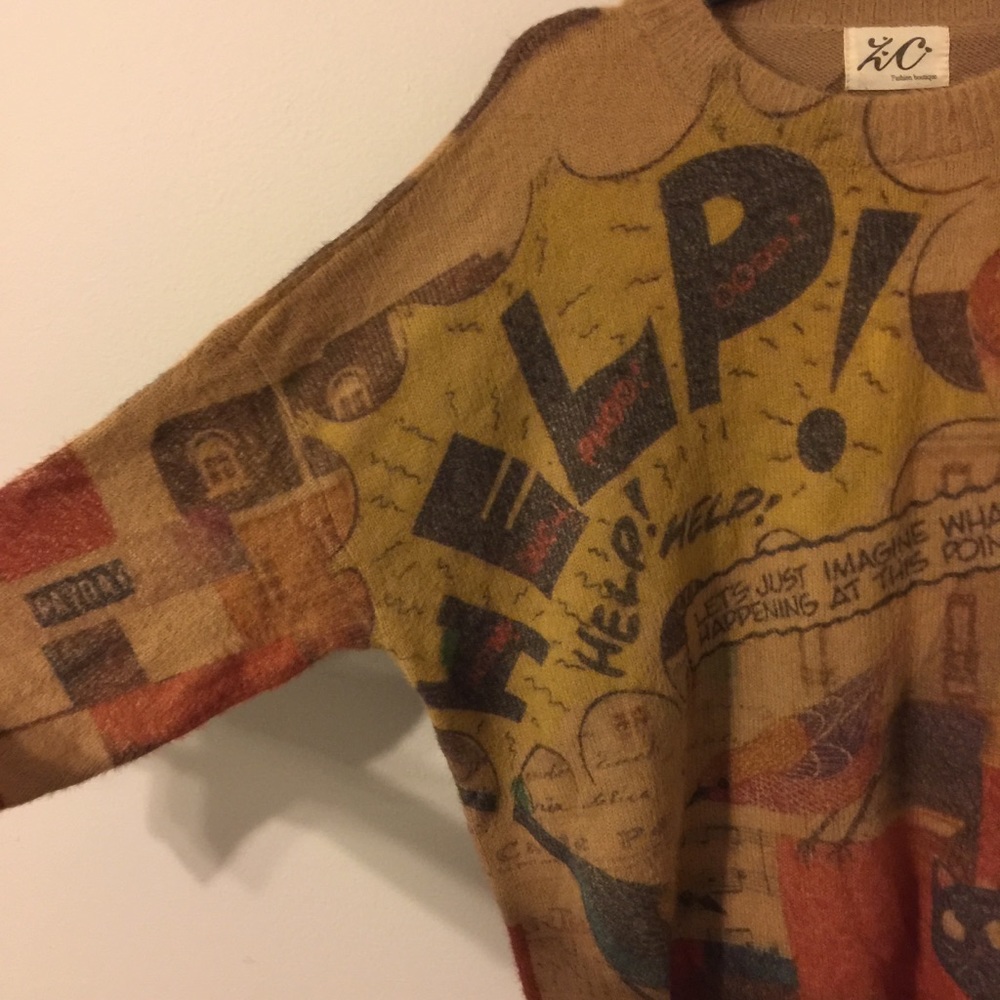 Comic sweater - Picture 2 of 5